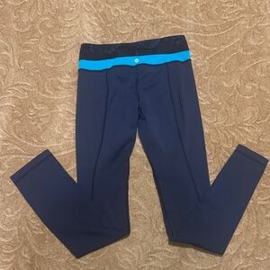 lululemon athletica Kids Leggings with Blue Accent